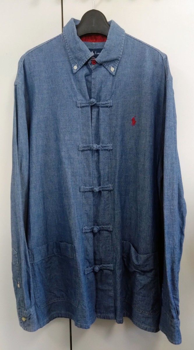 CLOT x POLO RALPH LAUREN 限定 チャイナシャツ チャイナ CLOT x POLO RALPH LAUREN 限定 チャイナシャツ チャイナ