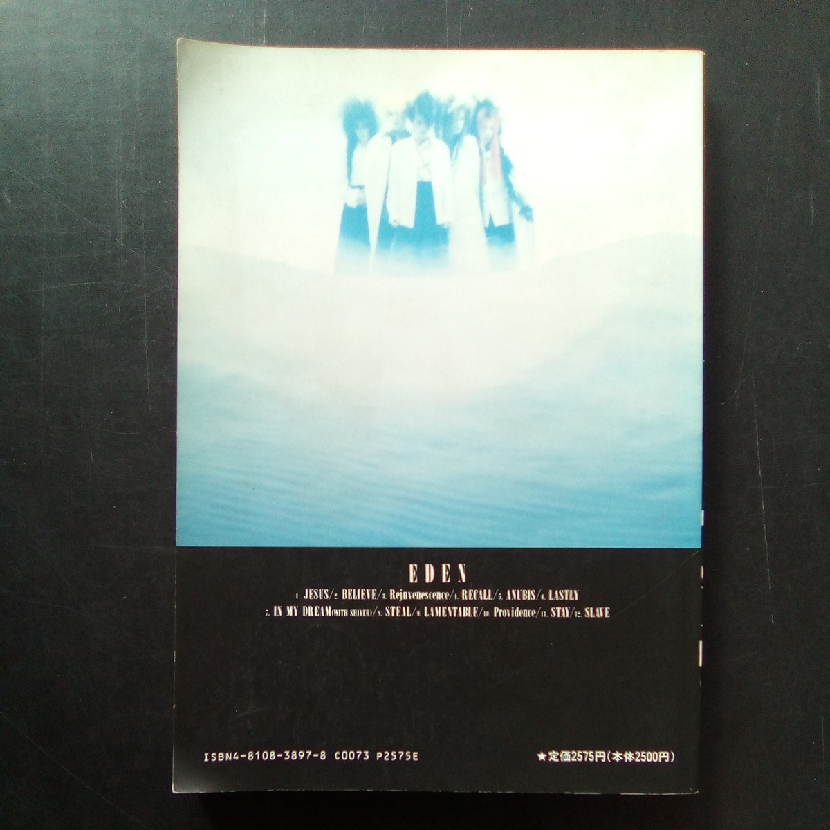 LUNA SEA エデン EDEN バンドスコア 1996年発行 ドレミ出版 楽譜 ルナシー 【a683】_画像2