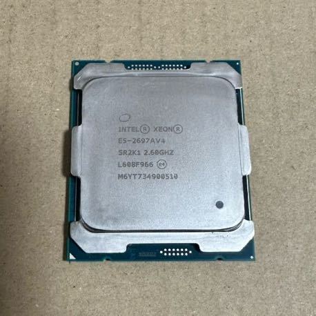 Intel CPU Xeon E5-2697Av4 SR2K1 2.60GHZ 動作確認済み