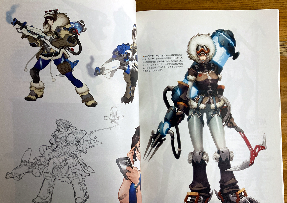 ■【THE ART OF OVERWATCH（ジ・アート・オブ・オーバーウォッチ））】邦訳版・2018年発行・美品です。_画像10