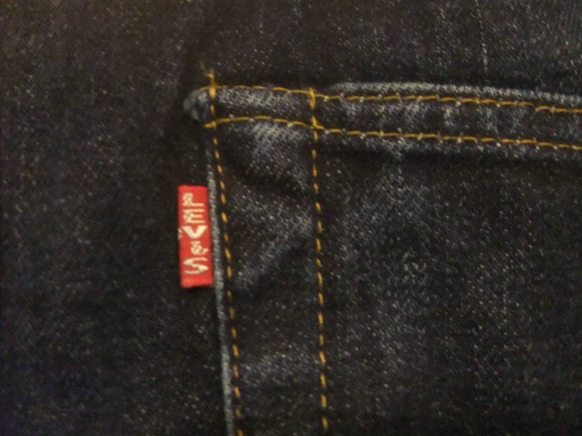 極上 濃紺 98年製 リーバイス levi's 501XX USA製 バレンシア 555 ビンテージ 復刻 55501 コーンミルズ LVC 37501 44501 47501 66501_画像2