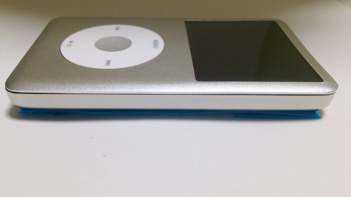 美品 iPod classic 80GB シルバー(外装一式 HDD バッテリー新品) 第6世代 MB029J 動作品 本体_画像7