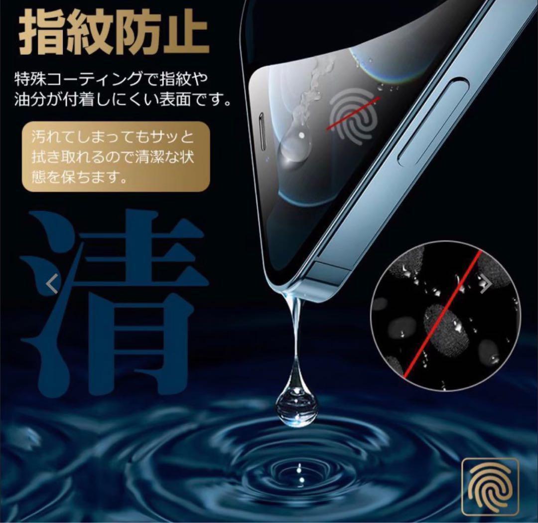 【iPhone15Pro用】高品質　最新版2.5D強化ガラスフィルム