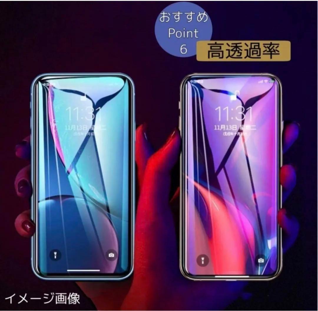 最速入荷【iPhone15Plus】覗き見防止フィルム　強化ガラスフィルム