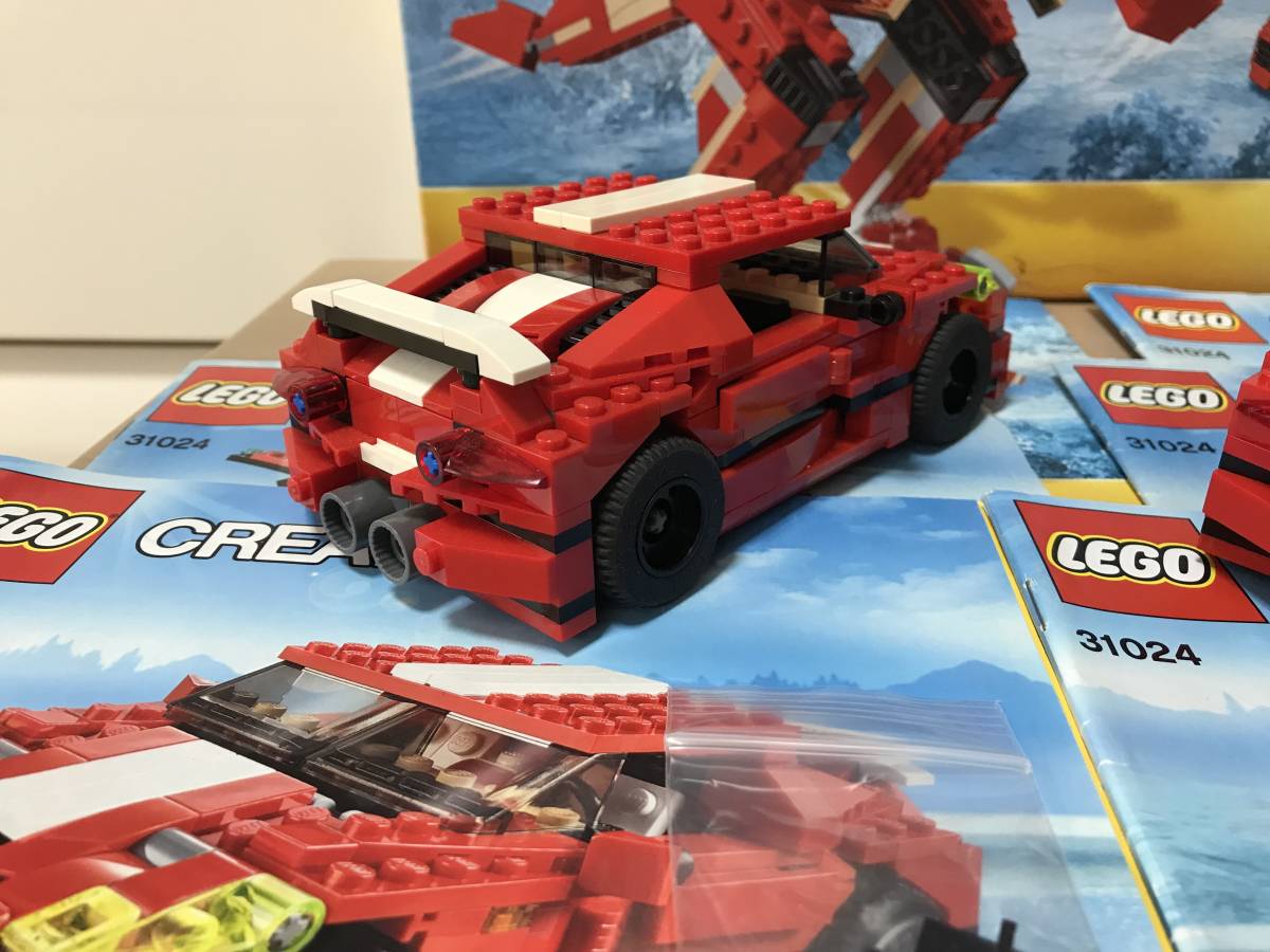 中古 LEGO レゴ クリエイター・ダイノ 31024 2台セット 3IN1_画像7