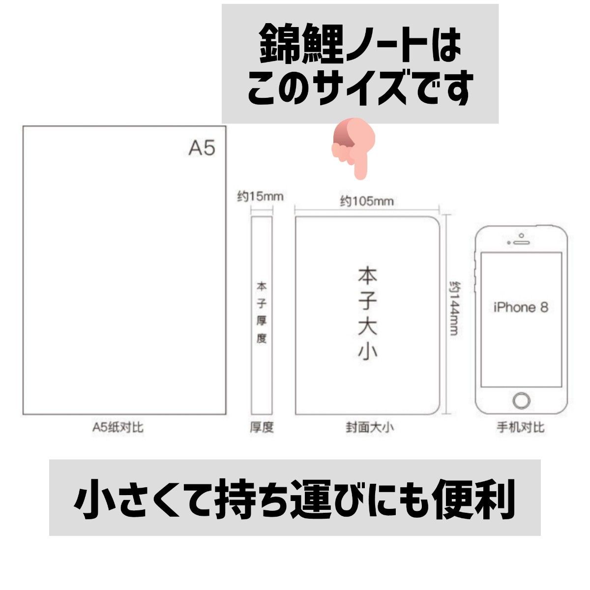 桜　 錦鯉　手帳　ノート　雑記帳　日記　トラベラーズ　ジャンクジャーナル　ピンク　プレゼント　かわいい　予定表　 レトロ 帳　