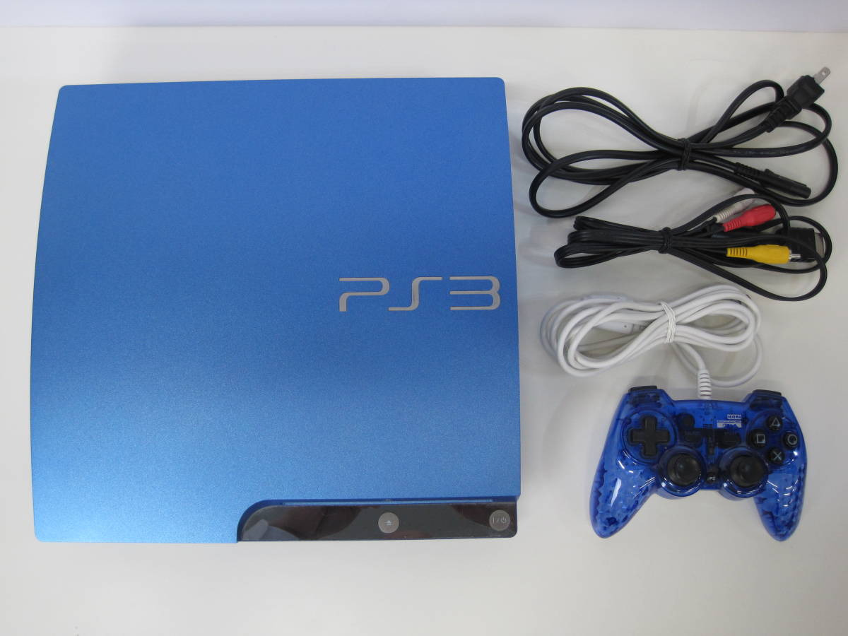 公式】 〇PS3 本体/コントローラー スプラッシュブルー PlayStation3
