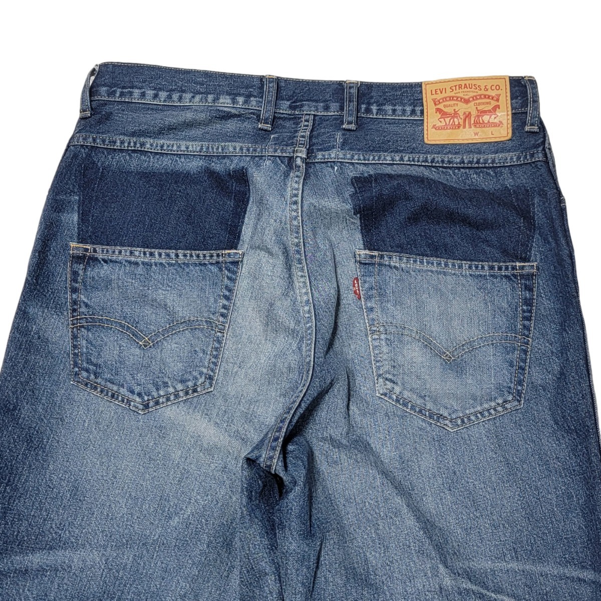 【極美品】22SS JUNYA WATANABE COMME des GARCONS ジュンヤワタナベ コムデギャルソン M リーバイス Levi's  デニムパンツ クロップド