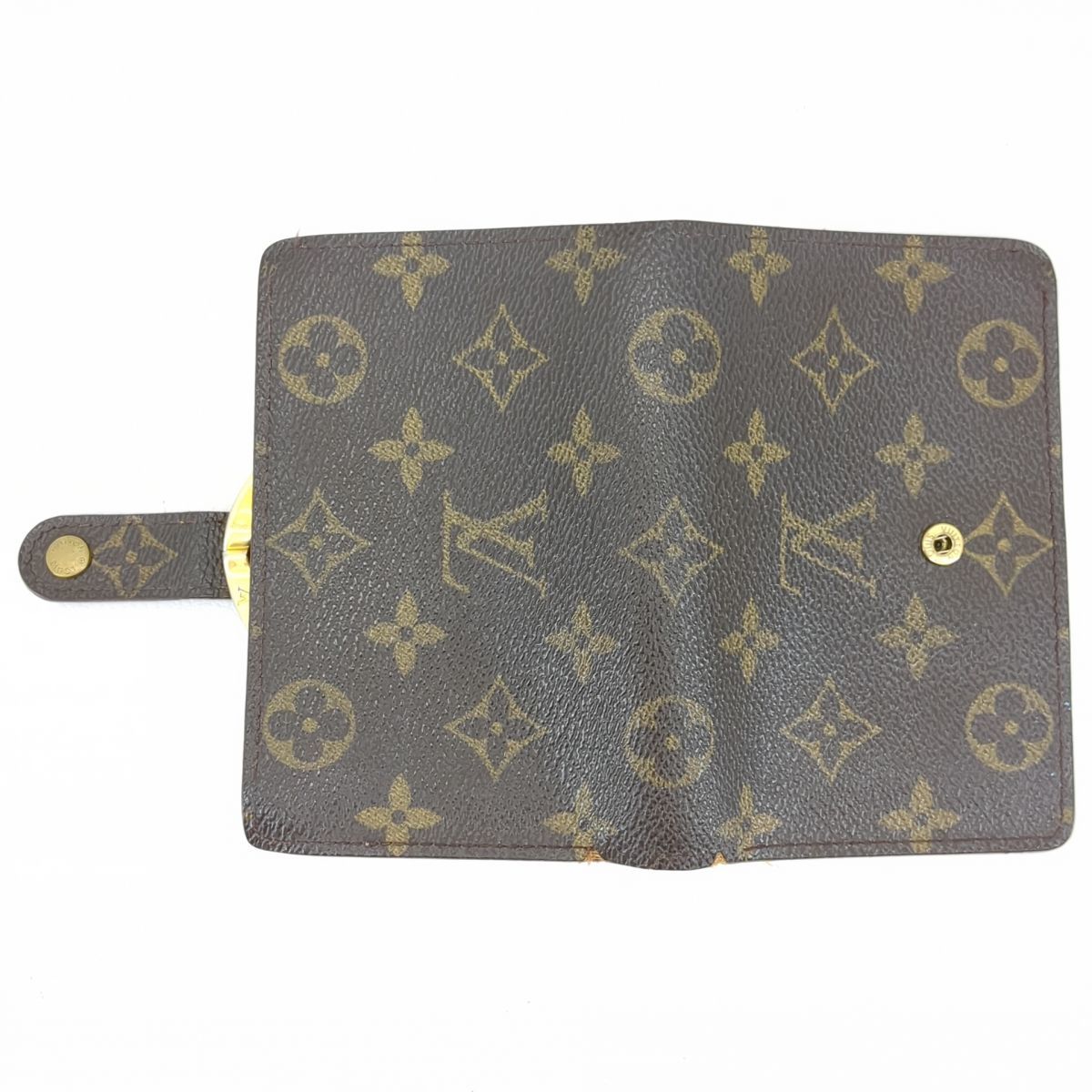 ルイヴィトン　二つ折り財布　ポルトフォイユヴィエノワ　モノグラム　M61674　がま口　LOUIS VUITTON　中古　◆3111/藤枝インター店_画像6