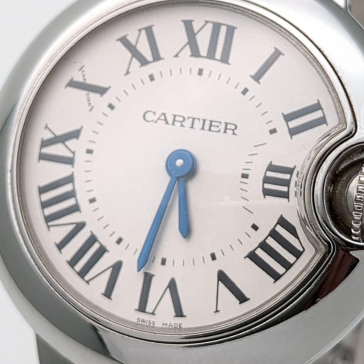Cartier BALLON BLEU SM W69010Z4 ステンレススチール クォーツ 腕時計 レディース バロンブルー カルティエ 　◆3109/宮竹店_画像2