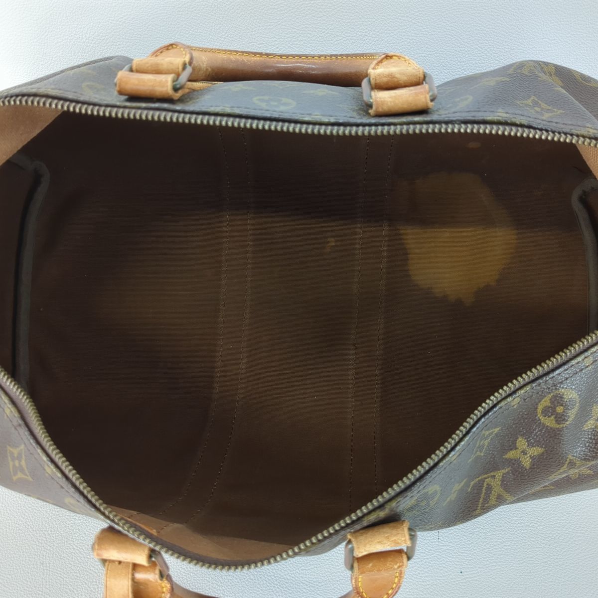 ルイヴィトン キーポル45 M41428 LOUIS VUITTON 程度D モノグラム ボストンバッグ 旅行鞄 ジャンク ◆3107/SBS通り店_画像10