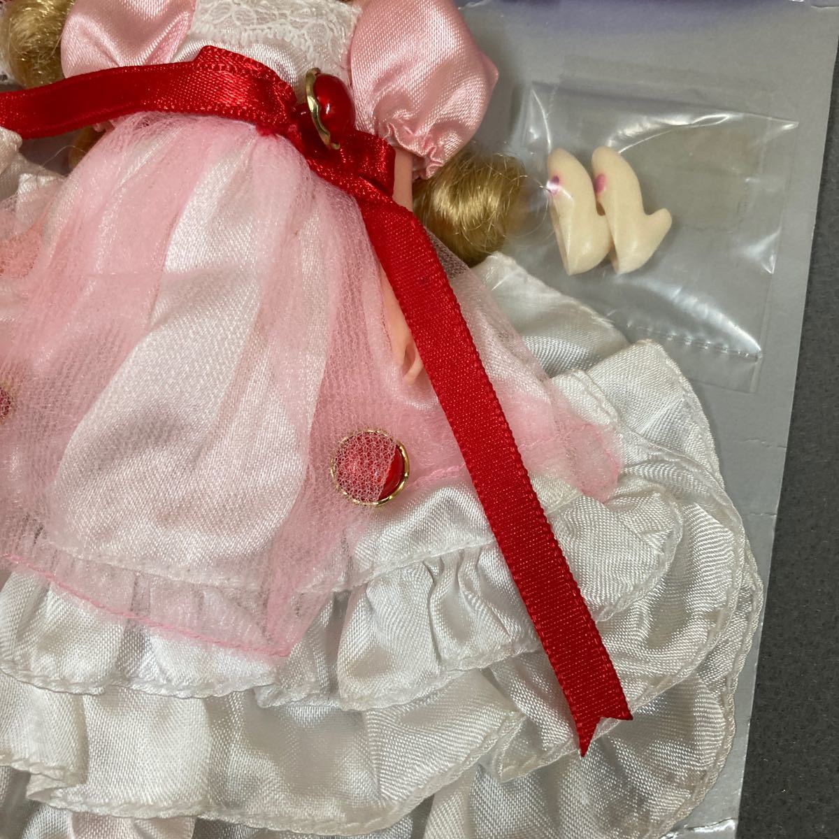 バンダイ ドリームポケット プリンセスハートバッグ 着せ替え人形 バッグと箱無し 1996年 当時物 未使用品_画像6