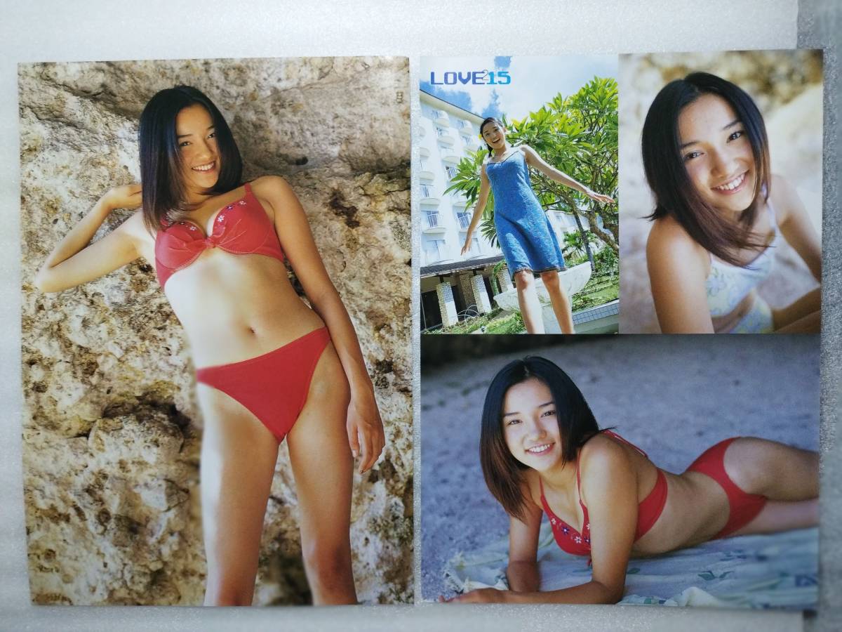 送料込み 【小野愛】 雑誌 切り抜き １５ページ ビキニ 水着 グラビア 15Pの画像4