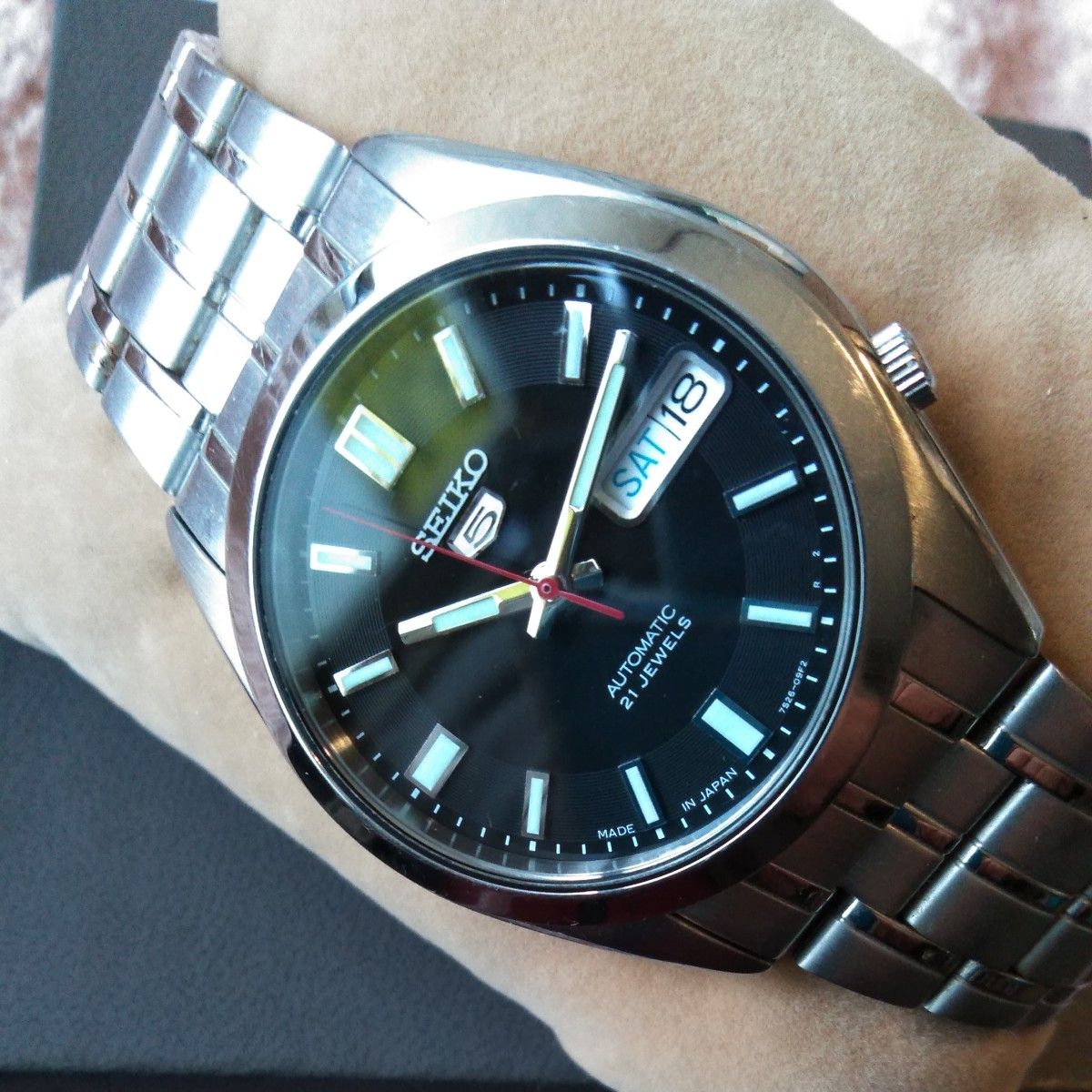 SEIKO セイコー ファイブ デイデイト ラウンド メンズ 腕時計 自動巻き セイコーファイブ自動巻きデイデイト|Yahoo!フリマ(旧PayPay