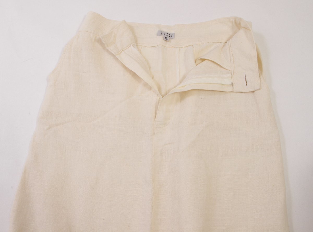 Rosey Stone◆ロージーストーン　美品タイトロングスカート　シルク１００％　アイボリー　サイズS_画像7