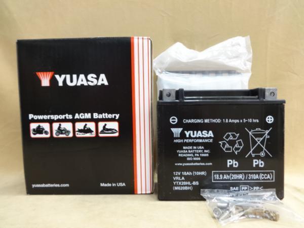  Yuasa MF battery YTX20HL-BS KZ1000J,R Z1100GP CBX1000 etc. (1)~R5.11
