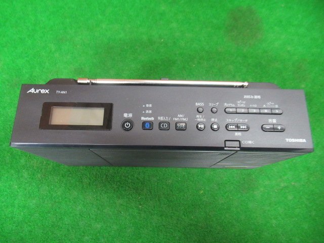 ! CD radio TY-AN1 TOSHIBA Toshiba secondhand goods color : black electrification has confirmed nn3295