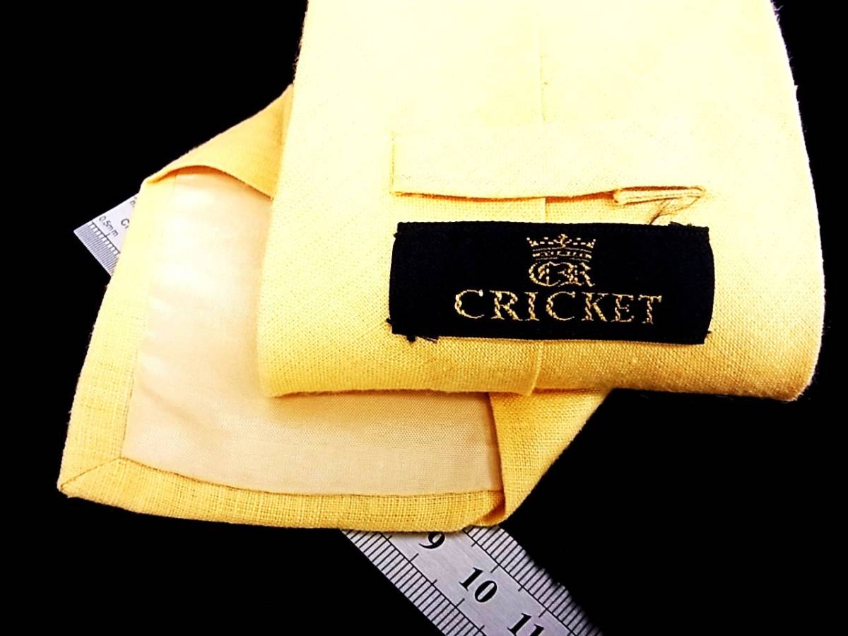 未使用に近い★№1525★ブランド名「クリケット【ＣＲＩＣＫＥＴ】】【美品限定出品★ネクタイ】_画像2