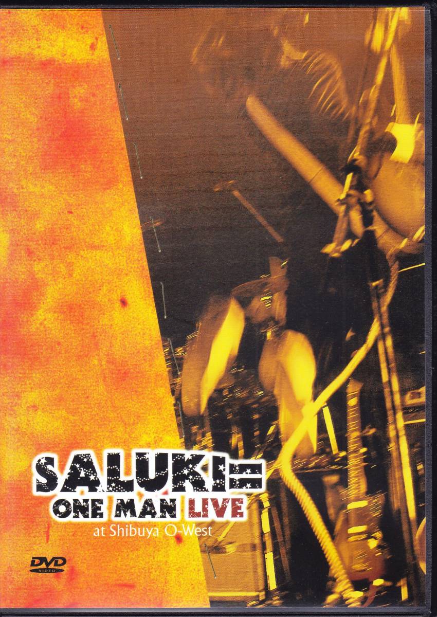 ■DVD サルーキ= SALUKI= ONE MAN LIVE AT SHIBUYA O-WEST_画像1
