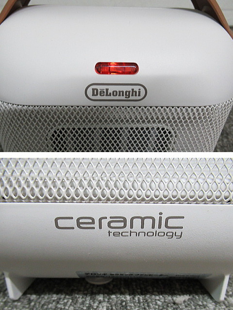 【送料無料】DeLonghi【中古】カプスーラ セラミックファンヒーター【HFX30C11-IW】デロンギ_画像3