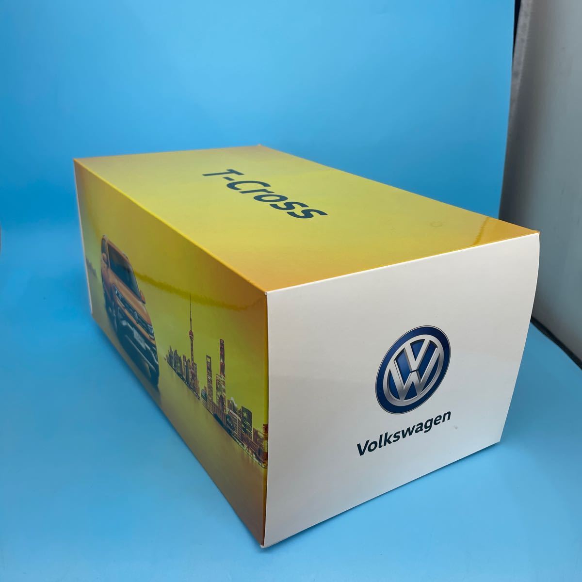 サ) [未使用] Volkswagen フォルクスワーゲン VW T-Cross 1/18 ミニカー 非売品 モデルカー 管理tkの画像3