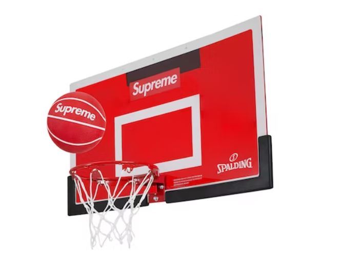 新品未開封 Supreme x Spalding Mini Basketball Hoop Red 23FW