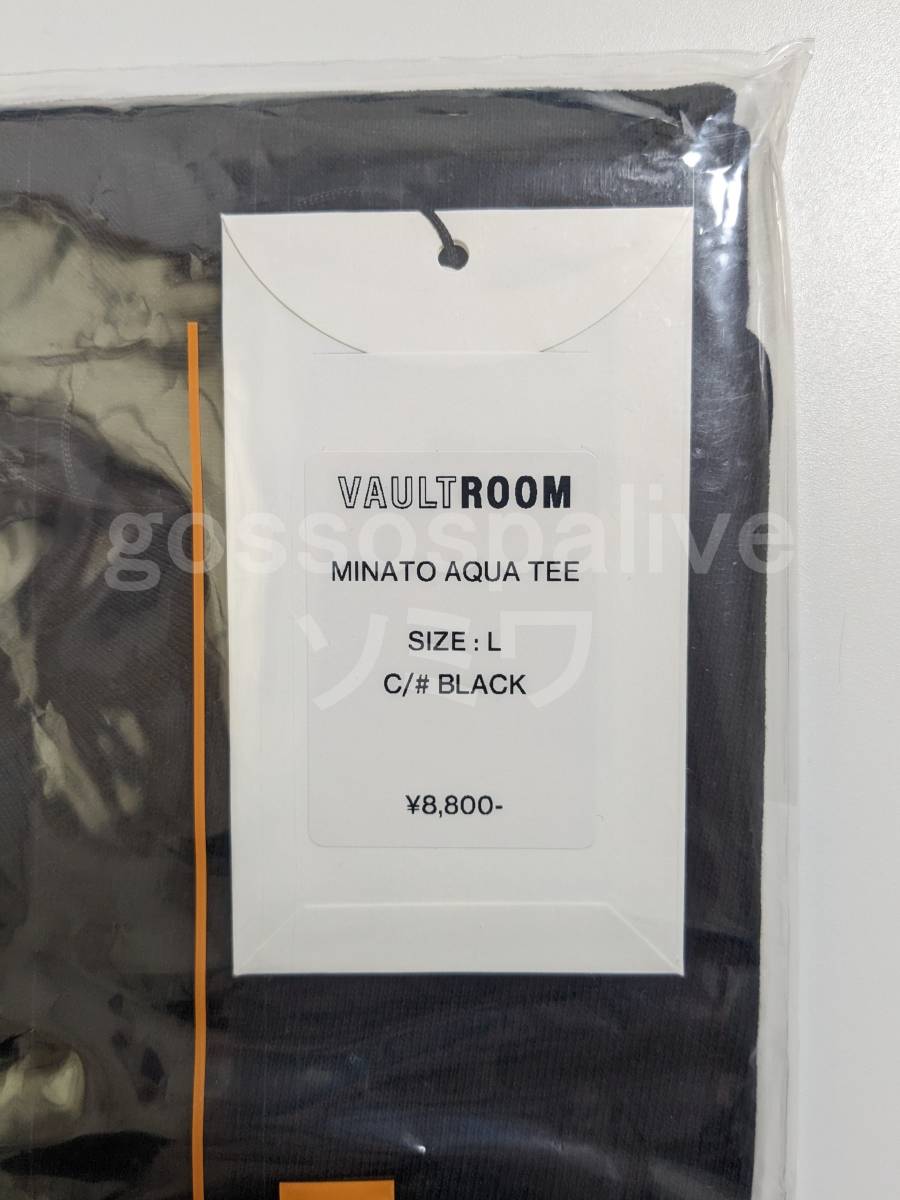 vaultroom MINATO AQUA TEE / BLK WHT 湊あくあ | nate-hospital.com