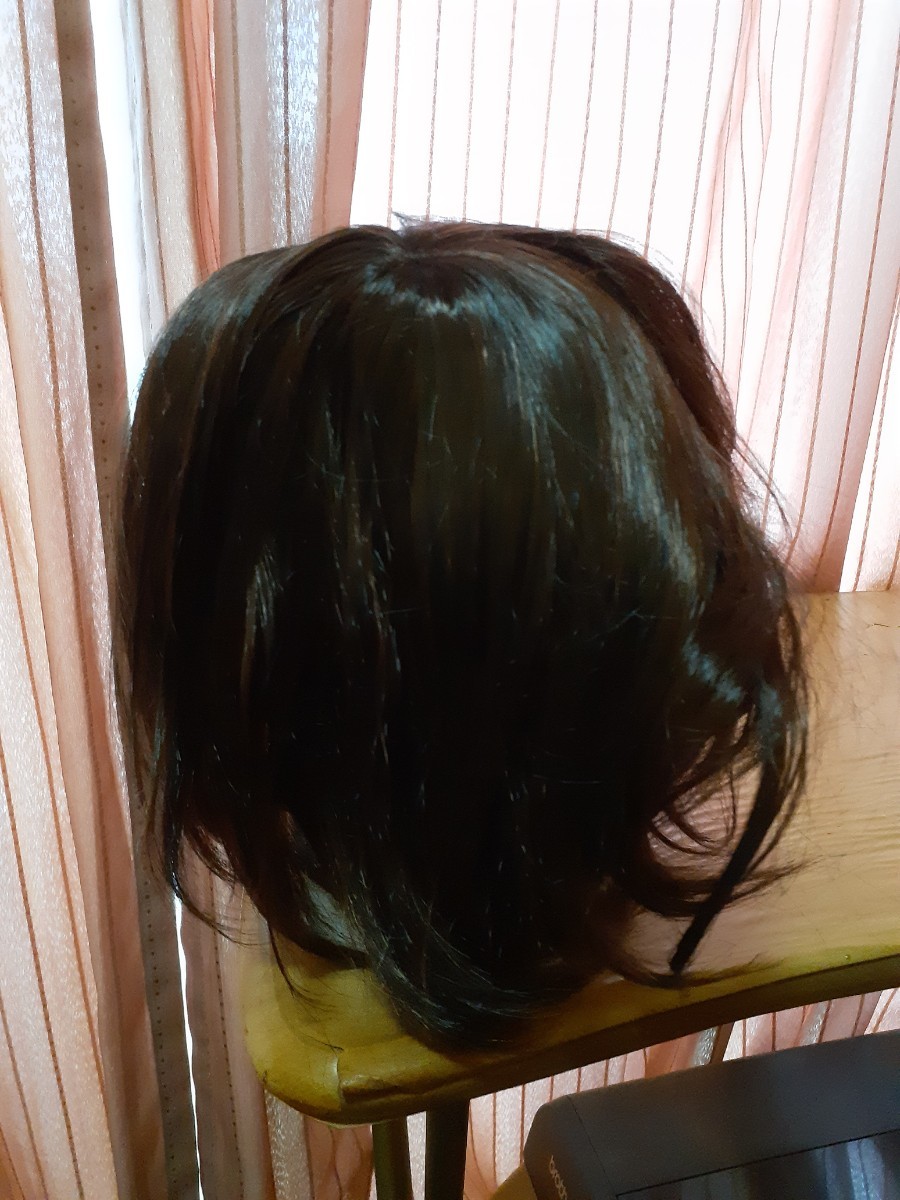  wig Short Wolf black .