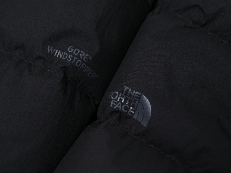 TG1327〇ザ ノース フェイス/THE NORTH FACE*NDW91663*ウインドストッパー ダウン シェルコート*GORE WINDSTPPER*フードコート*M*ブラック_画像9