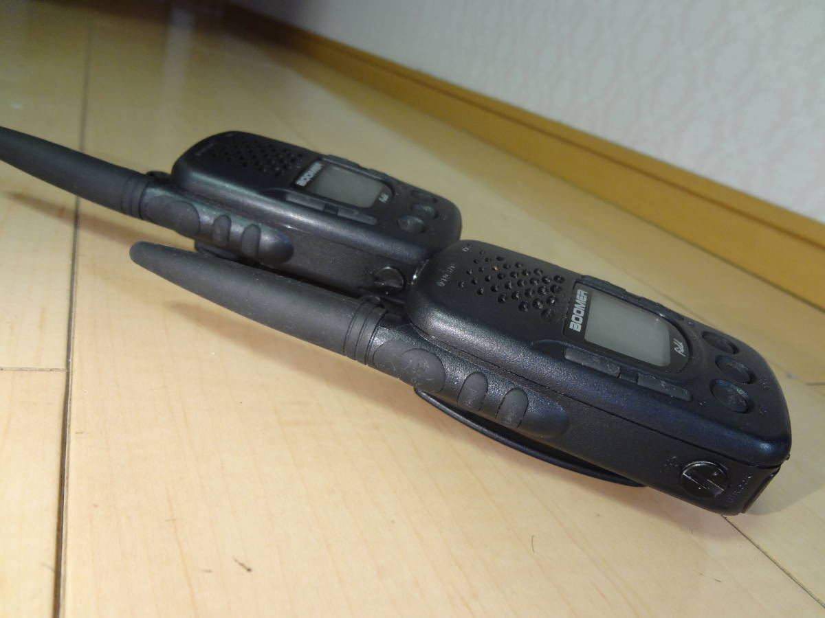 【美品】トランシーバー BOOMER FTH-100J トランシーバー Yahoo!オークション - BOOMER トランシーバー FTH-100J ペア