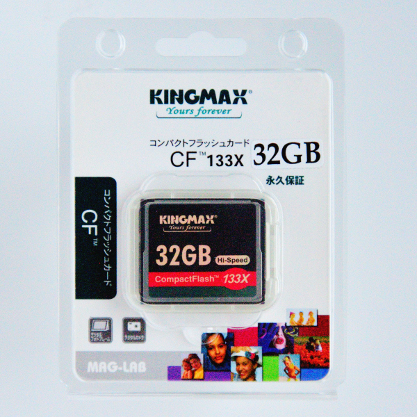 【新品・未使用】台湾製 コンパクトフラッシュカード KINGMAX 32GB CF_画像1