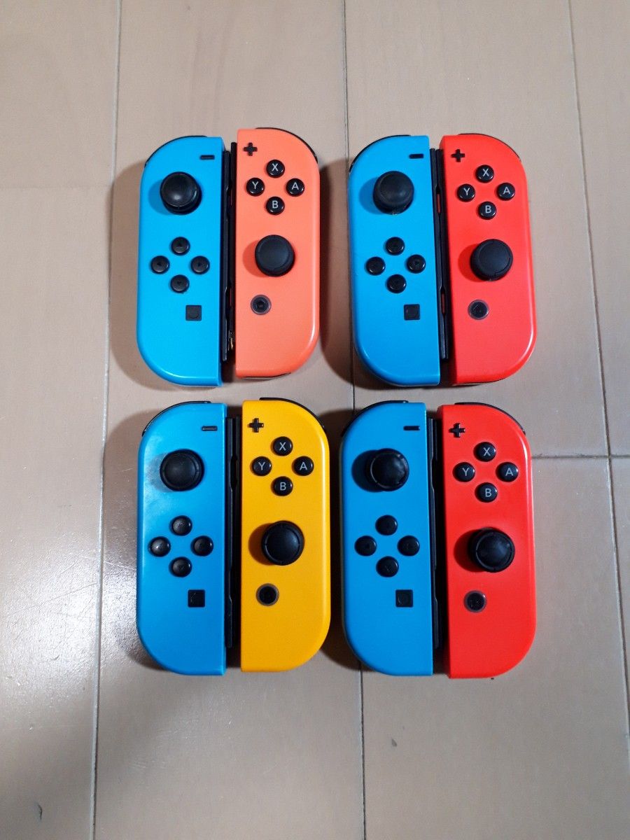 ジョイコン joycon Nintendo Switch Joy-Con (R) 　Joy-Con (L) 合計8個　ジャンク品