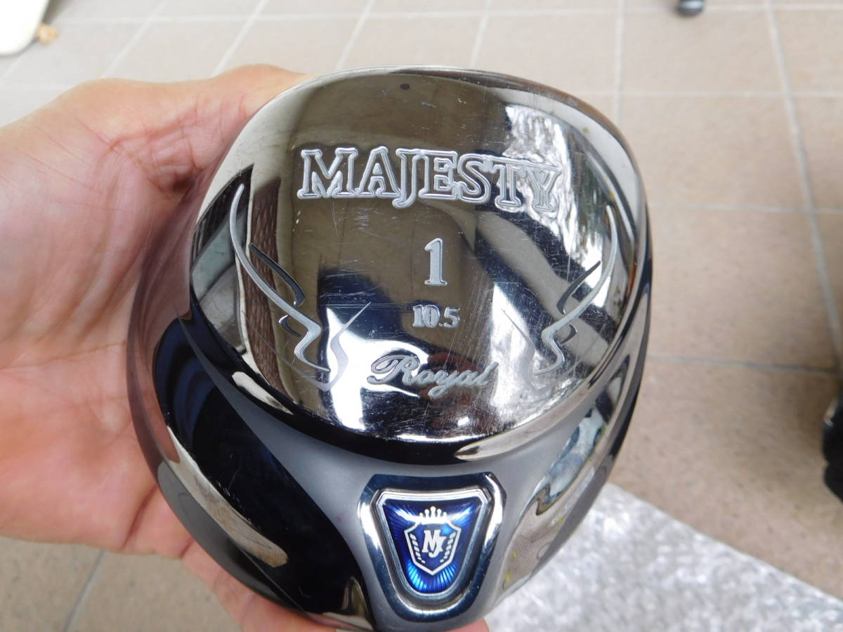  原文: MAJESTY Royal SP DRIVER マジェスティ ロイヤル エスピー ドライバー用ヘッドのみ