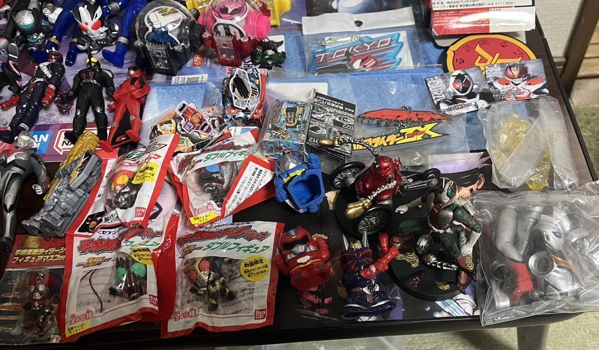 仮面ライダー ウルトラマン 戦隊ヒーロー 大量 色々 バンダイ ウルトラヒーロー フィギュア ソフビ アギト ブレイド ドライブ ティガ_画像7