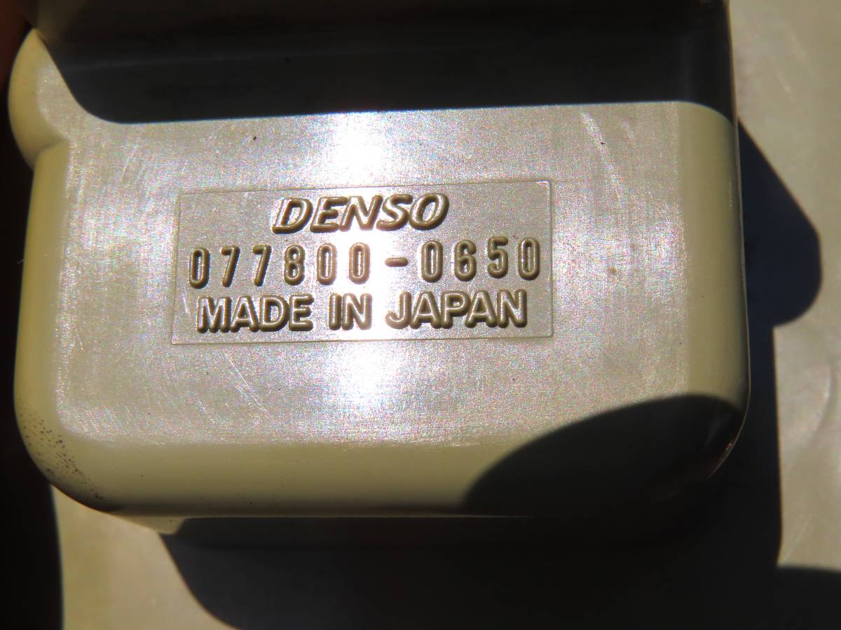 H13 LA-RF3 RF4 ステップワゴン K20A 2WD AT 純正 AC エアコン ブロアモーター レジスター / 077800-0650 / 約120000km_画像10