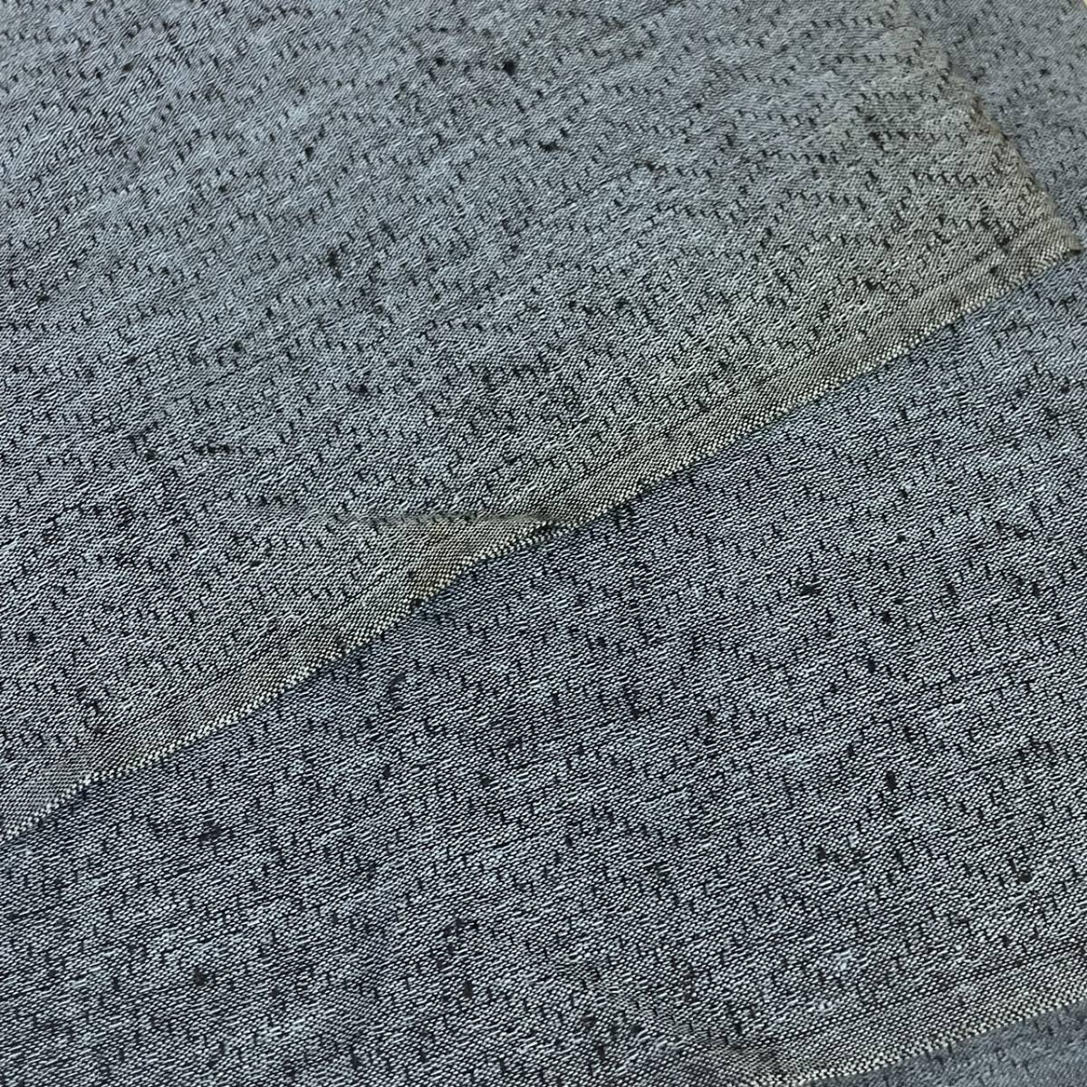 古布 生地 布 長さ15m 布地 紬 綿100％ 着物 袴 訪問着 半纏 布地 日本製 リメイク素材 材料 mt17_画像4