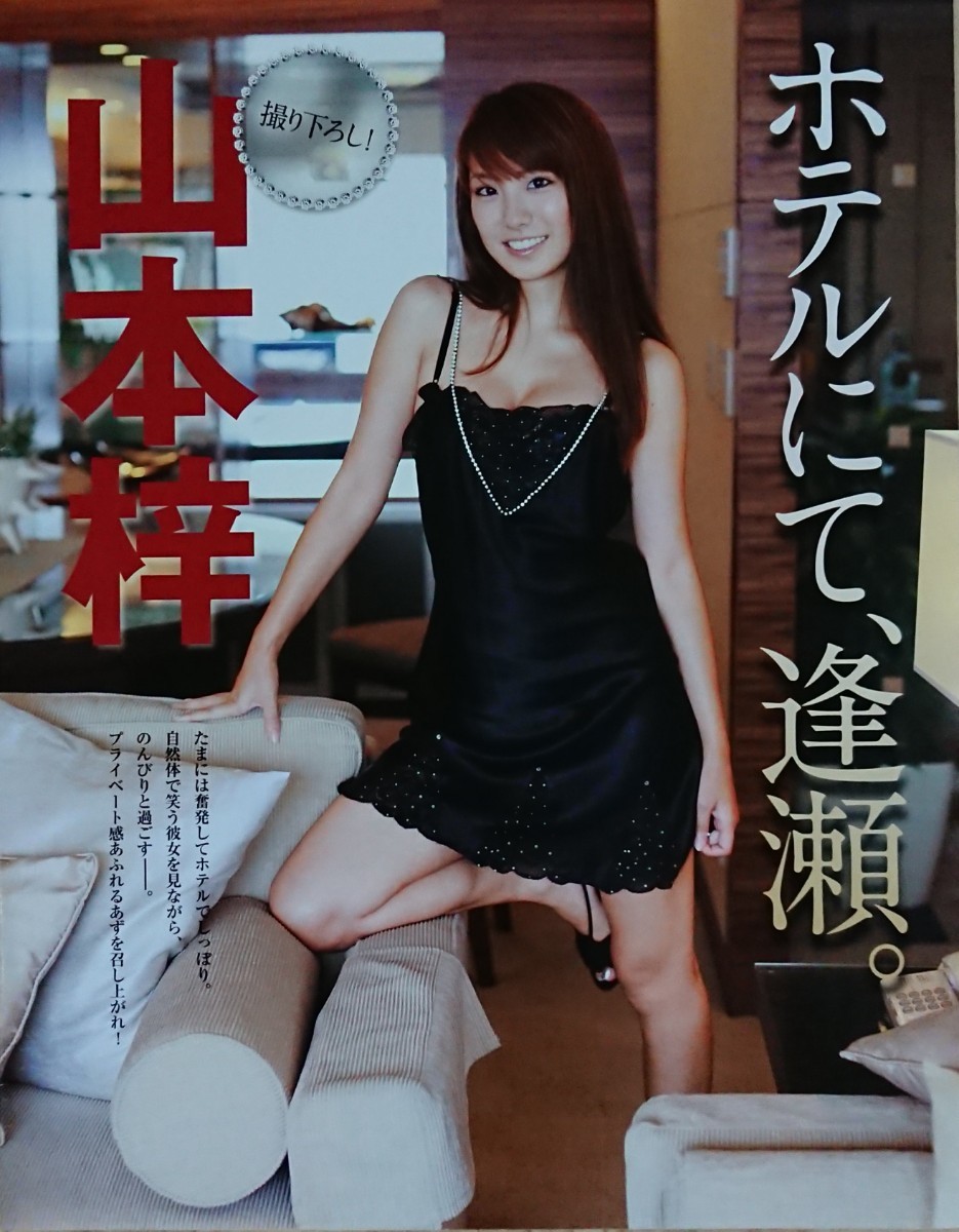 同梱可！ 山本梓 雑誌切り抜き 表紙＋グラビア 9P_画像5