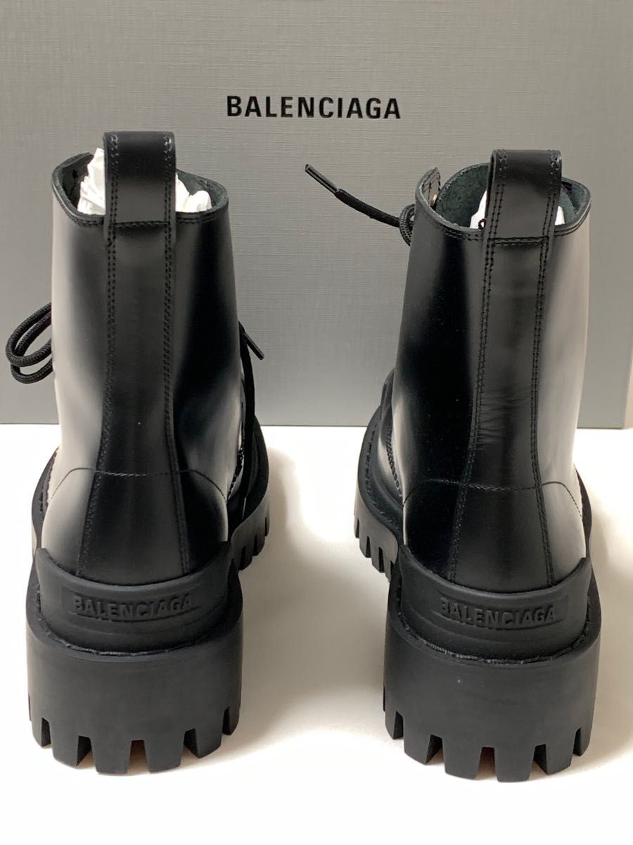 新品《 BALENCIAGA バレンシアガ 》Strike Lace-up Boots 36 新品《 BALENCIAGA バレンシアガ 》Strike Lace-up Boots 36