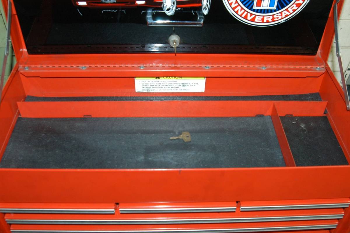  Snap-on tool top chest KRA56J MUSTANG 30 Anniversary 1994 year Snap-On tool BOX cabinet limitation VERSION 