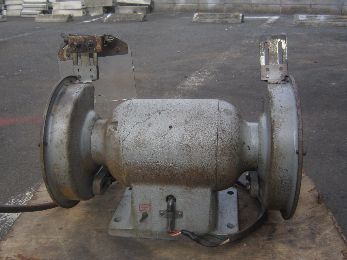 中古品】日立 hitachi 205mm 卓上電気グラインダ GT21SH 三相 中古品】日立 hitachi 205mm 卓上電気グラインダ GT21SH 三相