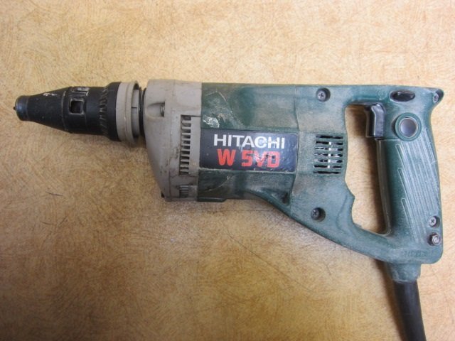 HITACHI 日立工機 5mmボード用ドライバ W5VD 100V コード式 本体のみ 電気ドリル 電動ドリル スクリュードライバ 電動工具_画像2
