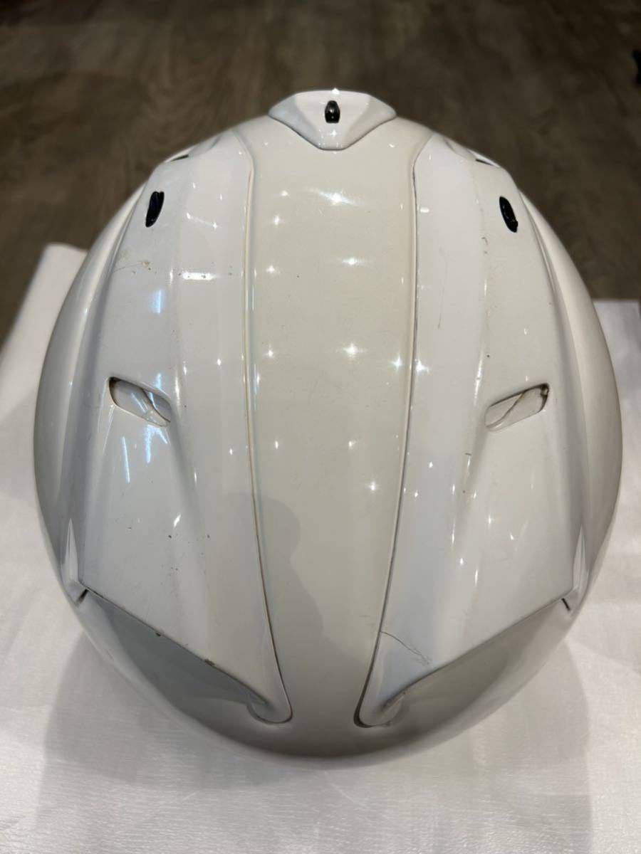  Arai アライ SZ-RAM3 ホワイト ジェットヘルメット Mサイズ_画像3