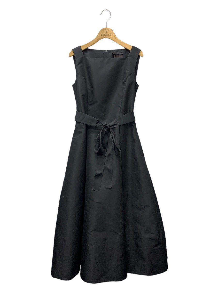 フォクシーブティック Stella Dress 42631 ワンピース 38 ブラック ビジューベルト ITKBATOYUR3Y