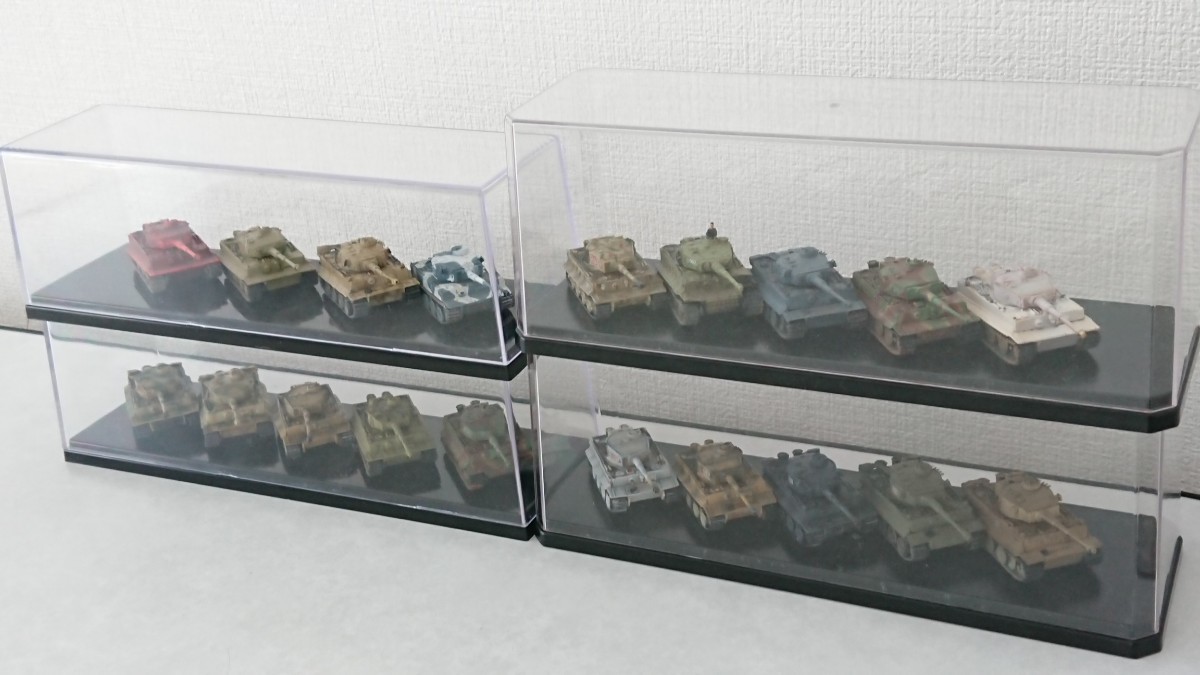 ケース付 19両セット 1/144 TAKARA タカラ WTM ワールドタンク ミュージアム ドイツ軍 ティーガー 重戦車