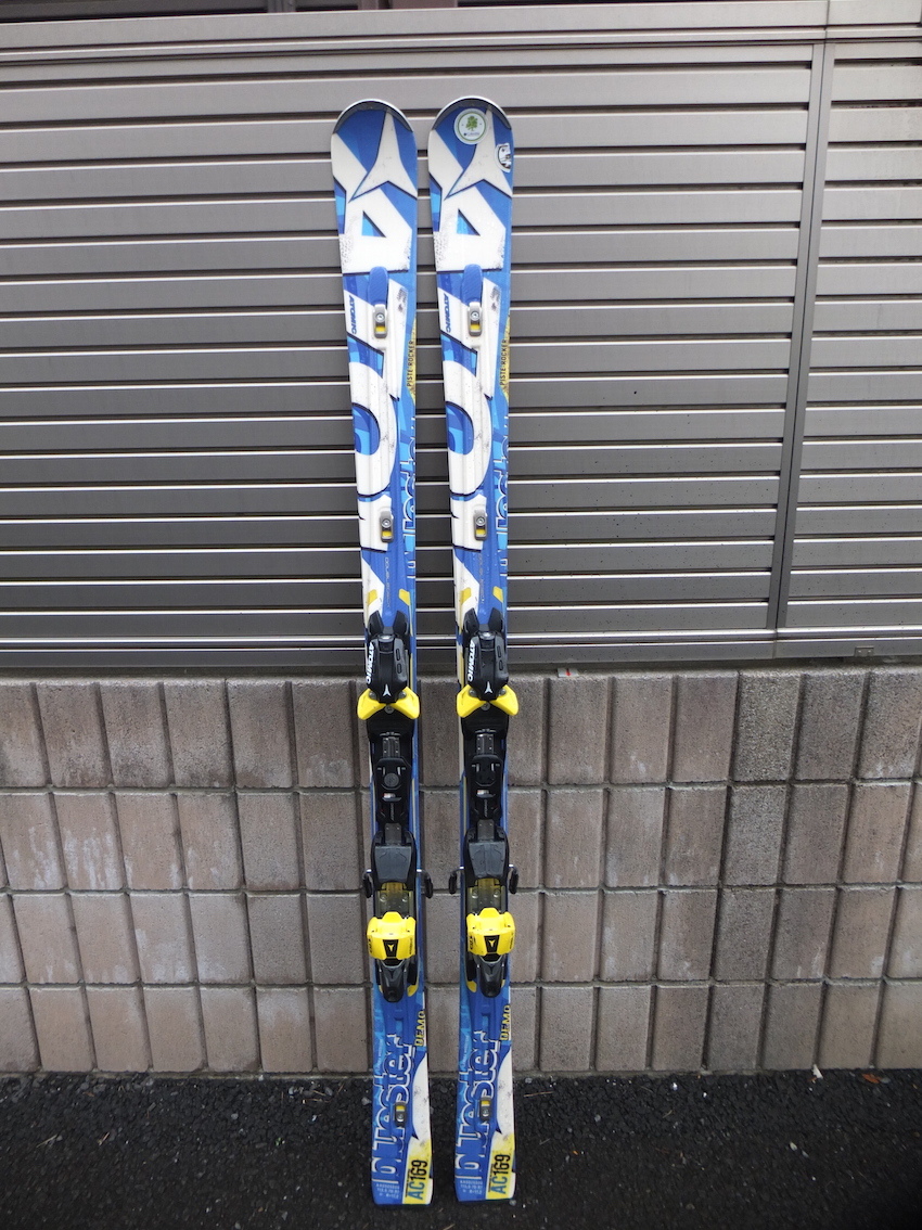 ATOMIC BLUESTER DEMO AC169 アトミック スキー板 169cm フリービンディング カービングスキー