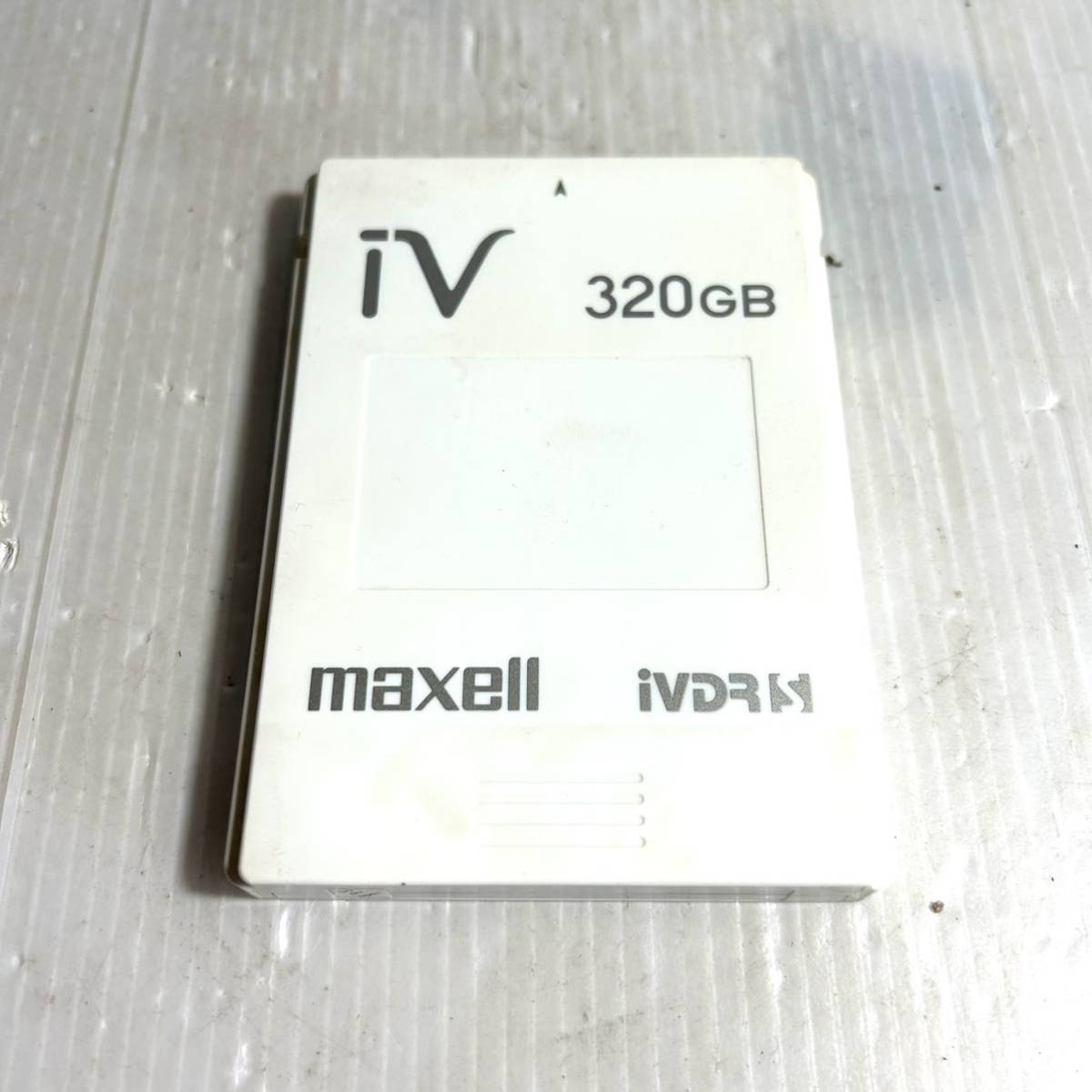 maxell iVDR-S カセット 320GB (B1736)_画像1