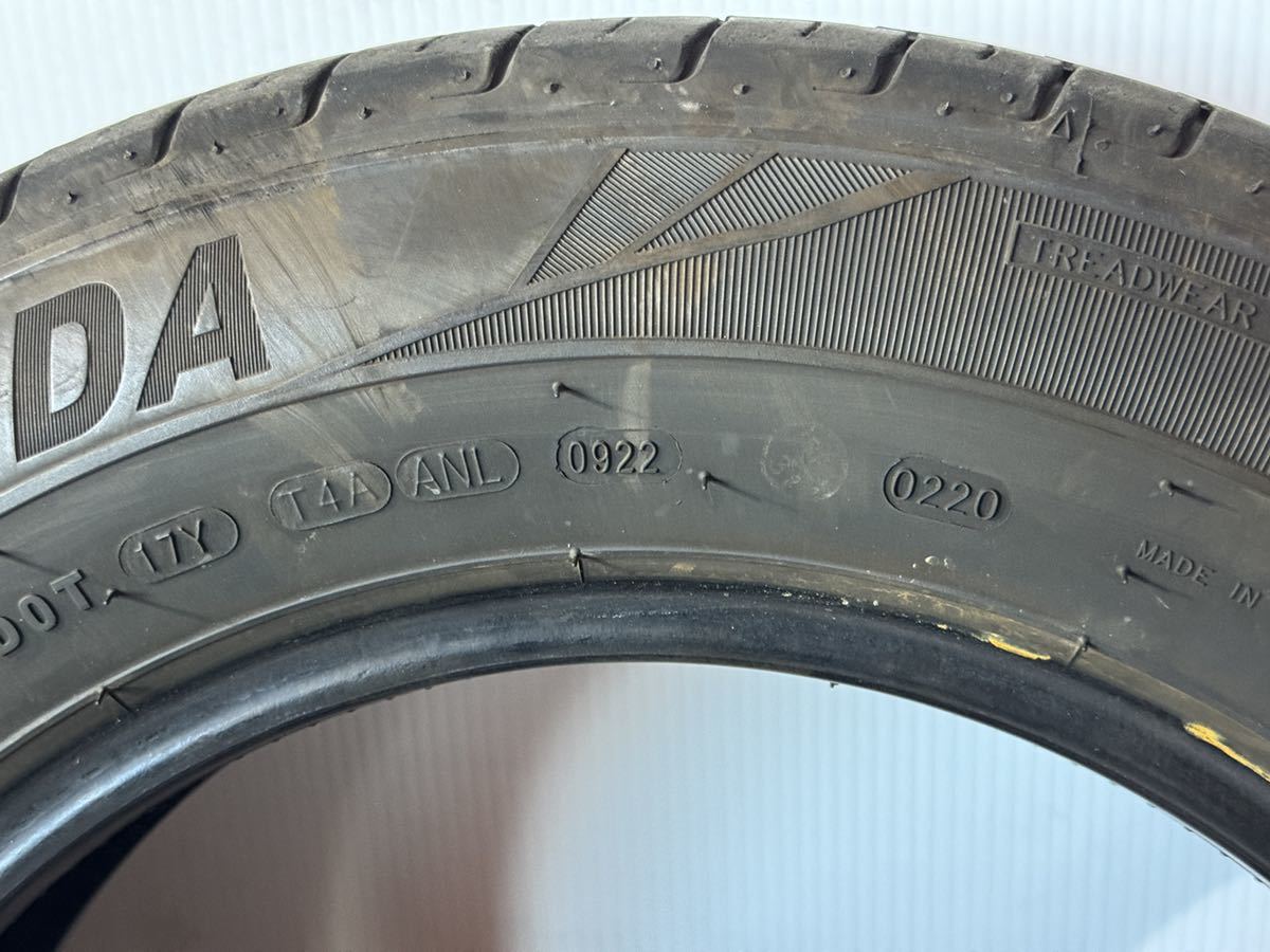 A63 2022 made KENDA KENETICA ECO 145/80R13 normal tire 4ps.@7 amount of crown 