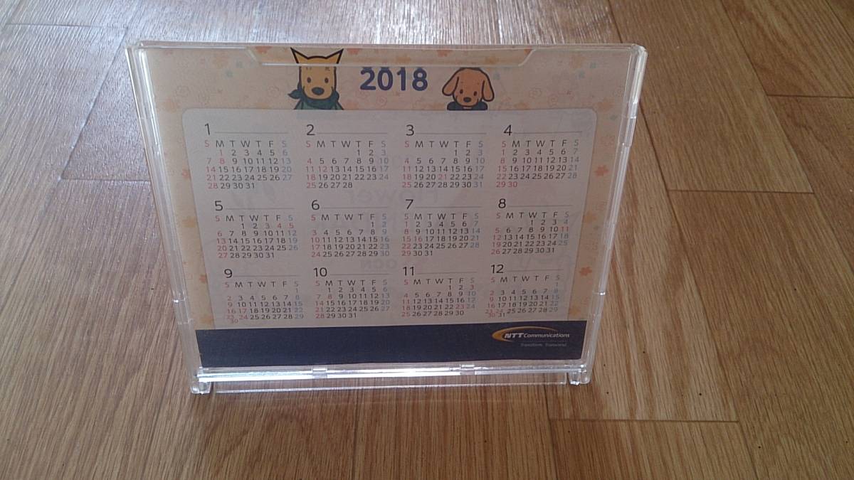 ●卓上カレンダースタンド☆中古品☆タテ１２．５ｃｍ×ヨコ１４．８ｃｍサイズまで収納可能☆_収納カレンダーは付属しません