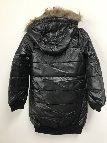 [ lady's ]HbG/ with a hood down jacket / black /M