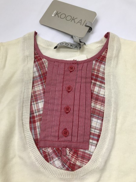 [ lady's ]KOOKAI/ short sleeves cut and sewn /34/XS/2